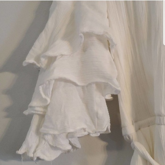 Lulus off shoulder ruffle romper - Picture 5 of 6